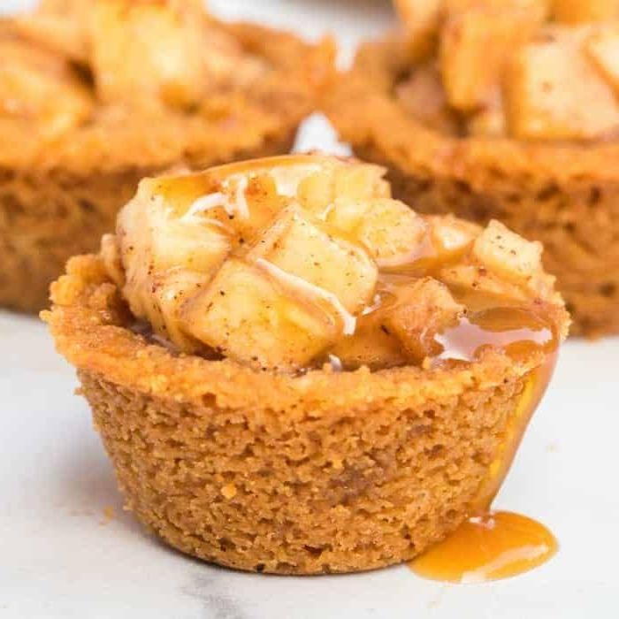Caramel Bits Apple Crisp
