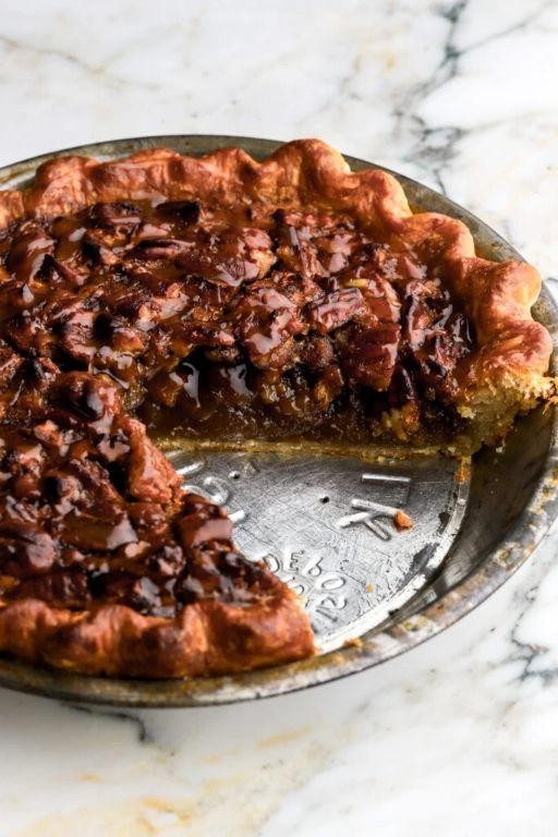 Caramel Bits Pecan Pie