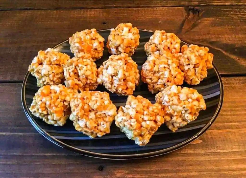 Caramel Bits Popcorn Clusters