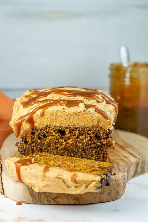 Caramel Bits Pumpkin Bread