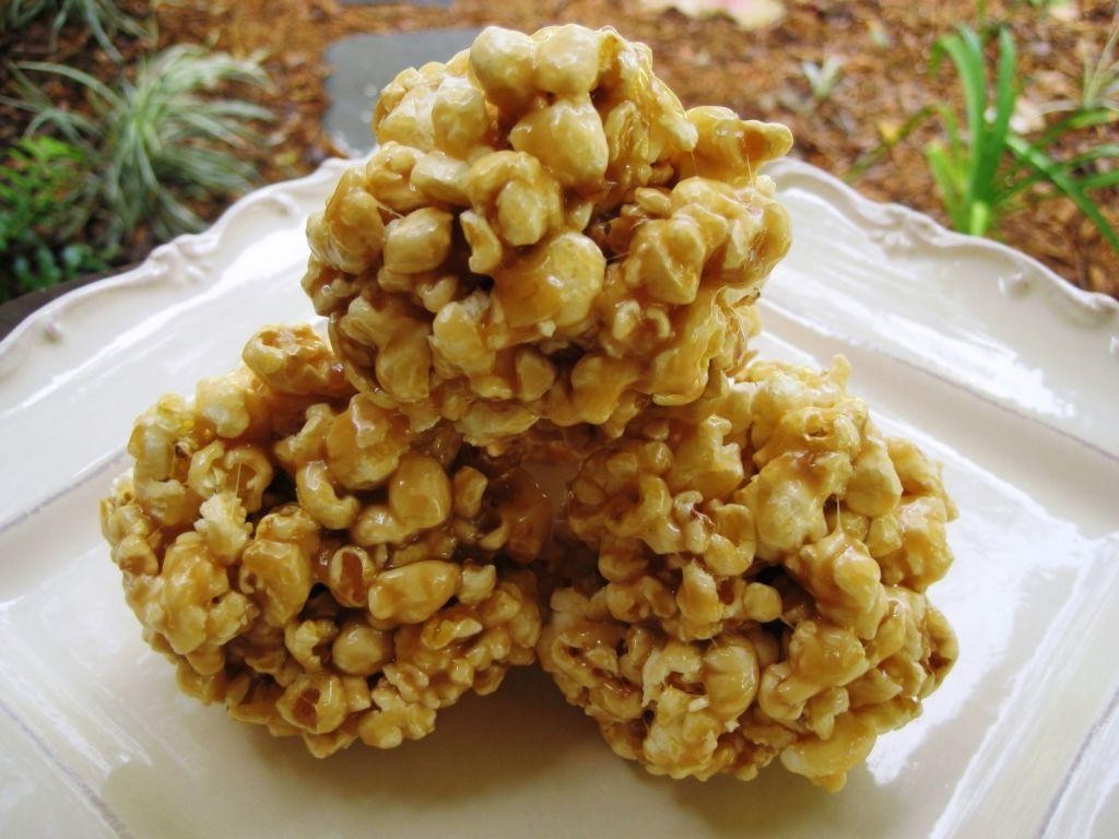 Caramel Popcorn Balls