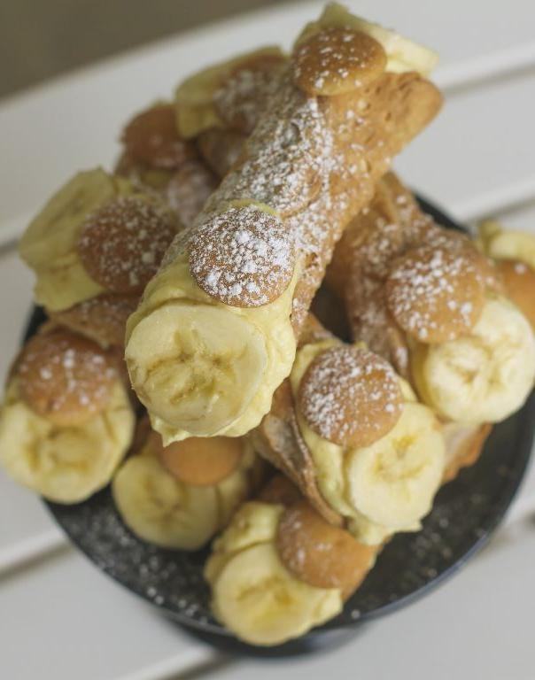 Caramelized Banana Cannoli Filling