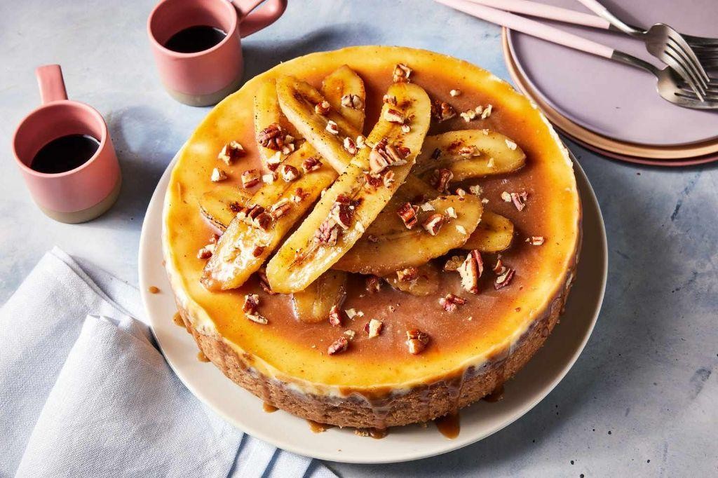 Caramelized Banana Cheesecake
