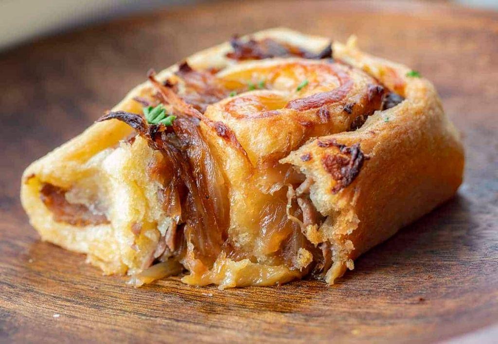 Caramelized Onion Beef Sticks