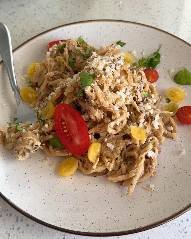 Caramelized Onion Hearts of Palm Rotini