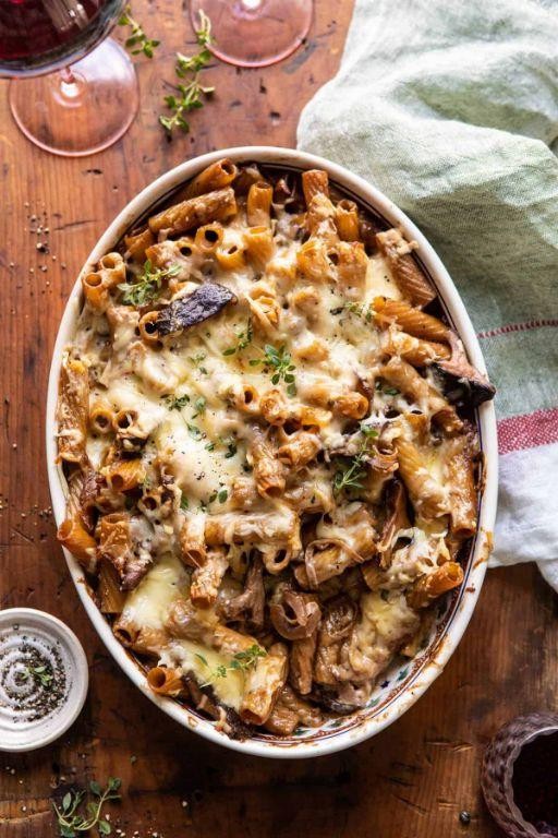 Caramelized Onion and Gruyère Pasta Bake