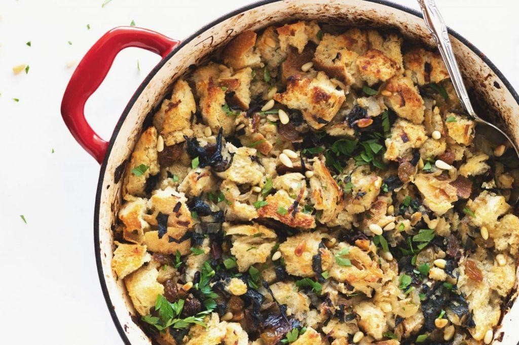 Caramelized Onion and Sage Stove Top Stuffing