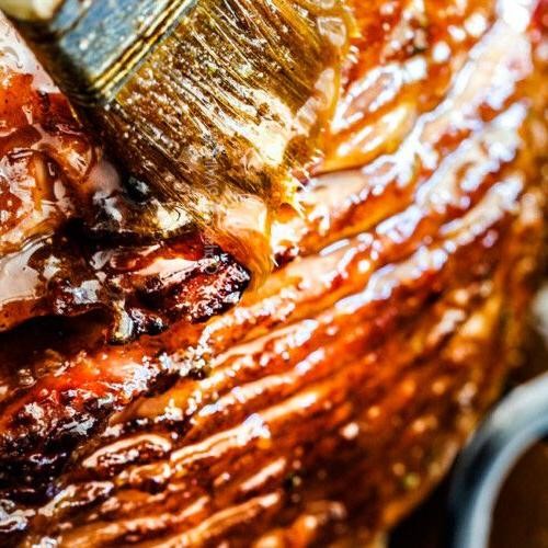 Caramelized Winter Jack Glazed Ham