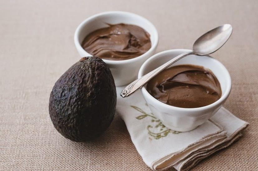 Carob Powder Avocado Mousse