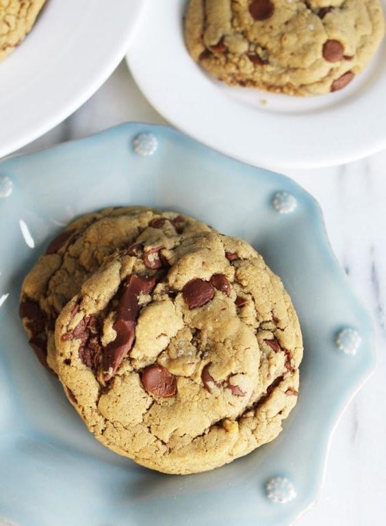Carob Powder Chocolate Chip Cookies