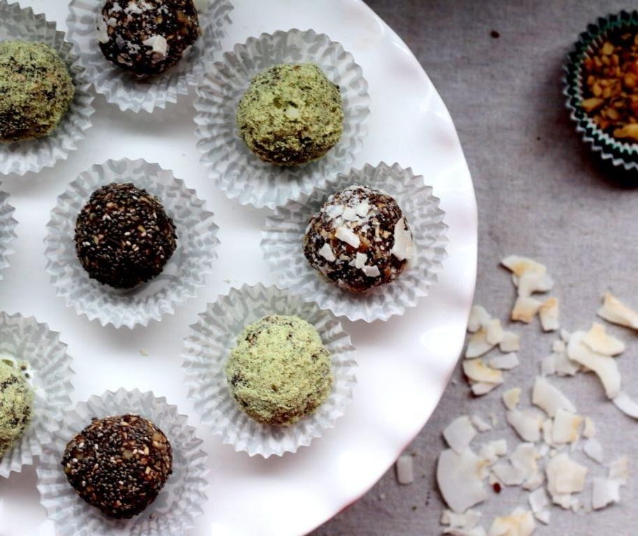 Carob Powder Energy Balls