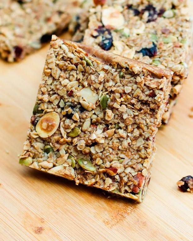 Carob Powder Granola Bars