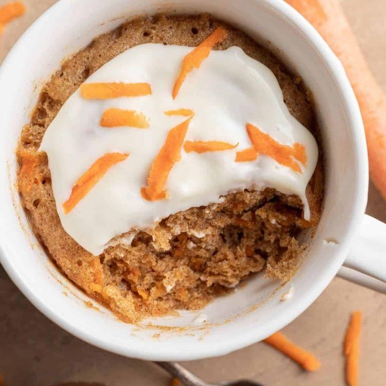 Carrot Cake Mug Cake