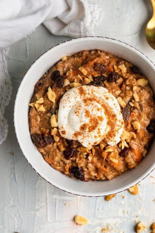 Carrot Cake Oatmeal