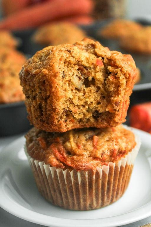 Carrot and Apple Muffins