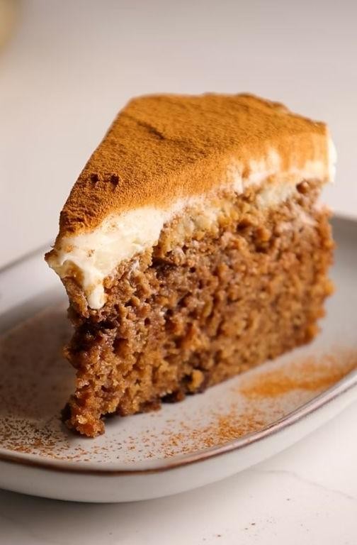 Chai Latte Tiramisu Cake