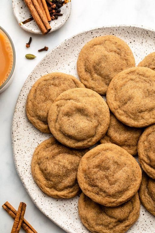 Chai Spiced Gluten Free Sugar Cookies