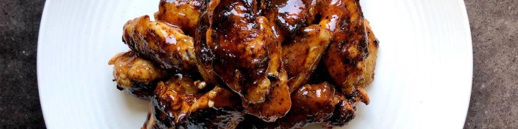 Chamoy Glazed Chicken Wings