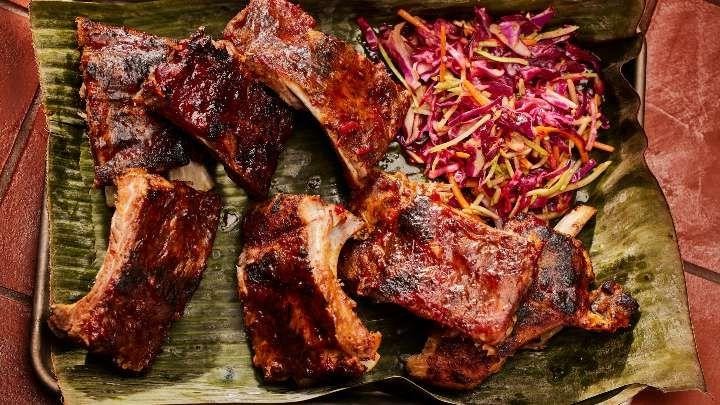 Chamoy Glazed Pork Ribs