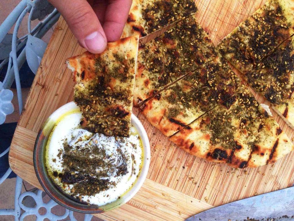 Charred Wood-Oven Flatbread with Za