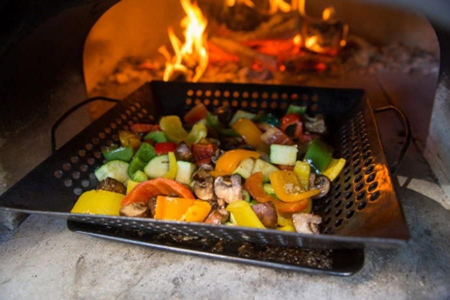 Charred Wood-Oven Roasted Vegetables