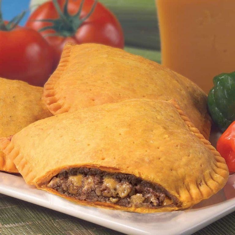 Cheese and Onion Jamaican Patty