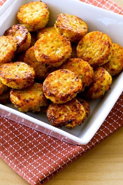 Cheesy Cauliflower Tots