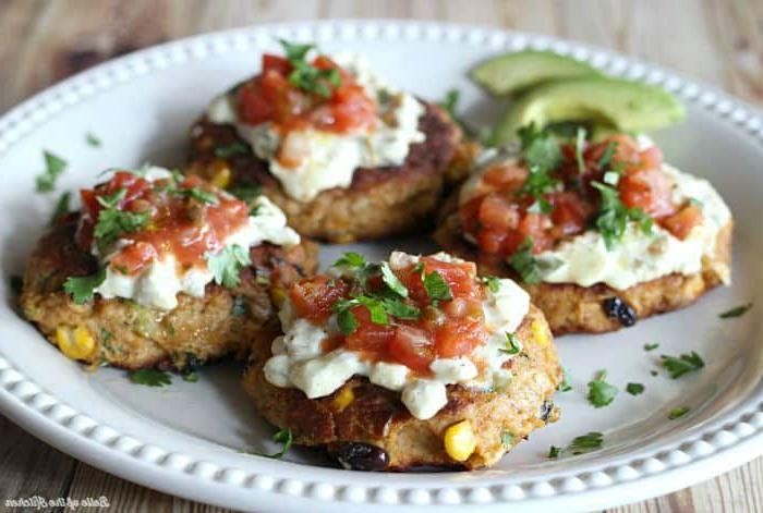 Cheesy Jalapeño Tuna Cakes with Lime Crema