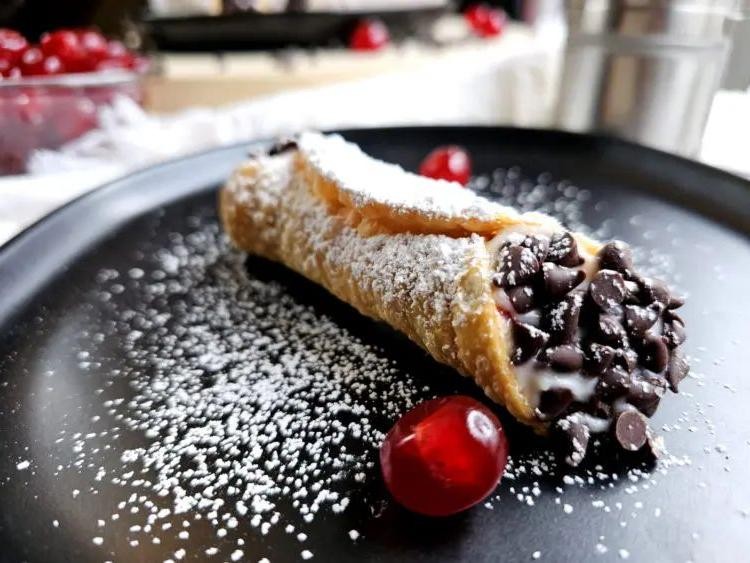 Cherry Almond Cannoli Filling