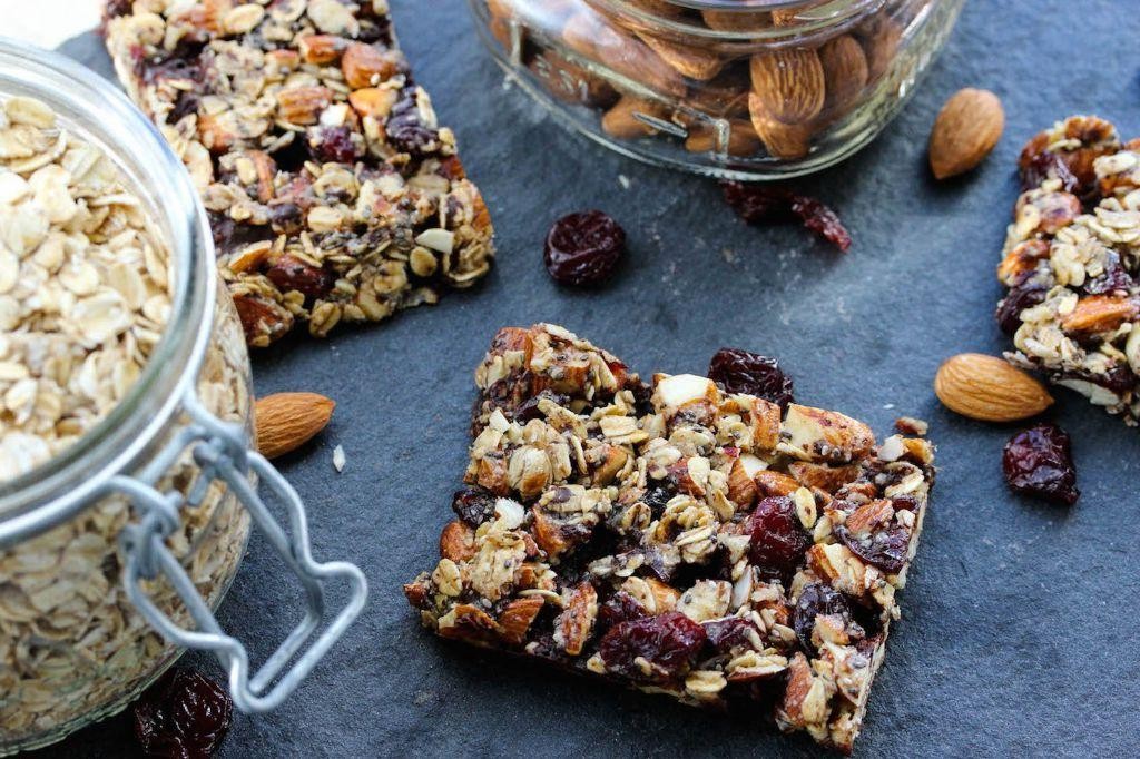 Cherry Almond Chia Seed Bars