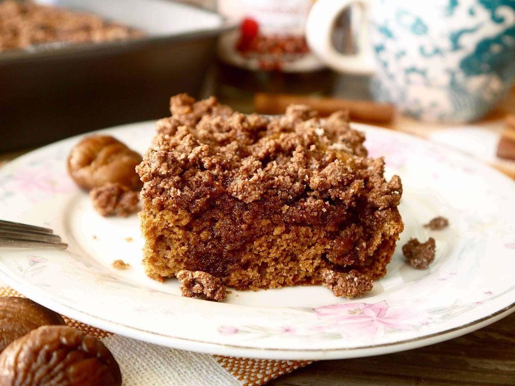 Chestnut and Cinnamon Coffee Cake