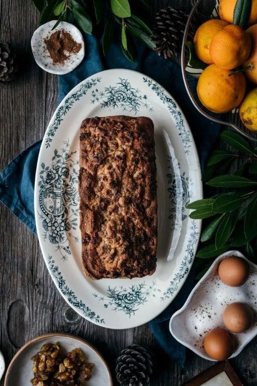 Chestnut and Orange Zest Bundt Cake