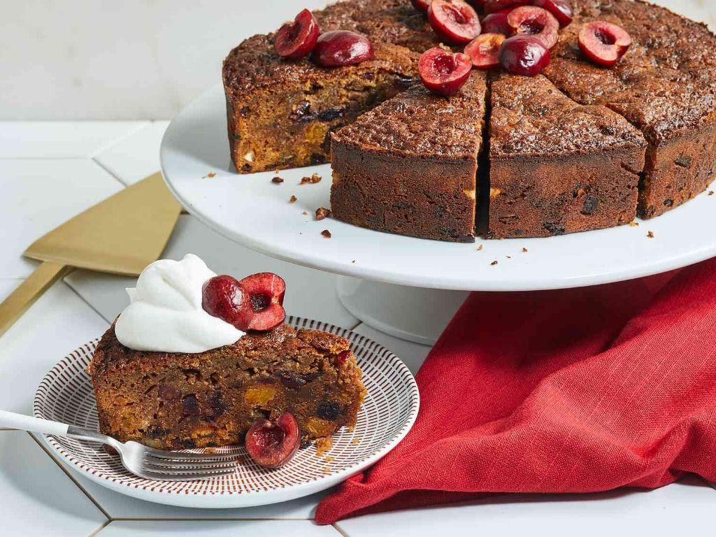 Chestnut and Rum Soaked Fruit Cake