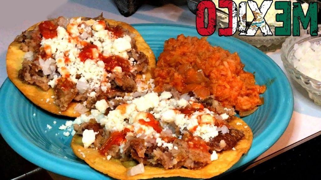 Chicharrón and Black Bean Tostadas