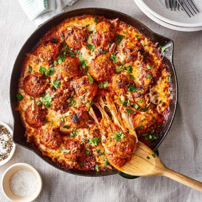 Chicken Parmesan Meatballs