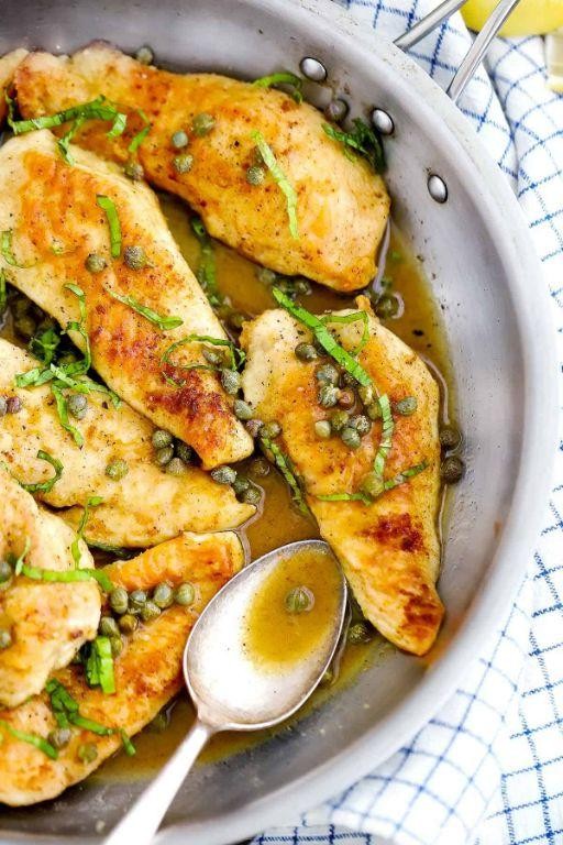 Chicken Piccata with Lemon Butter Sauce
