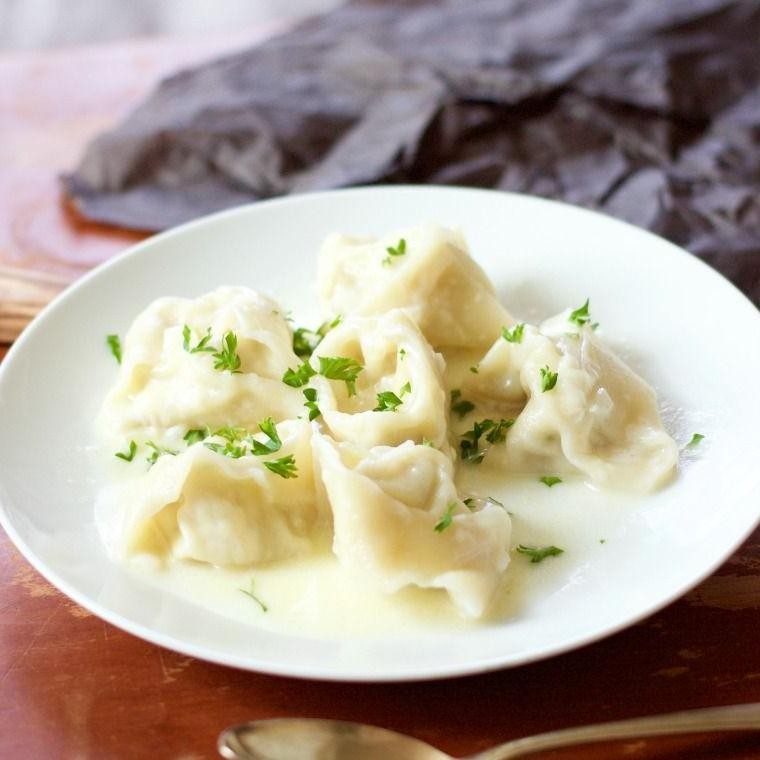 Chicken and Prosciutto Tortellini in Cream Sauce