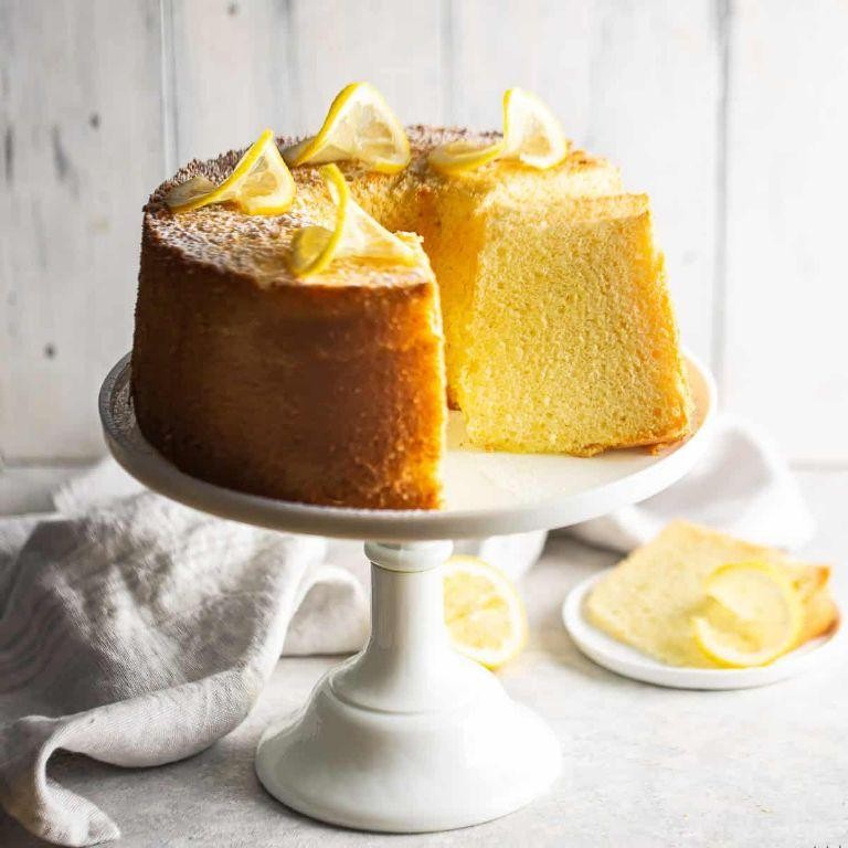 Chiffon Lemon Cake