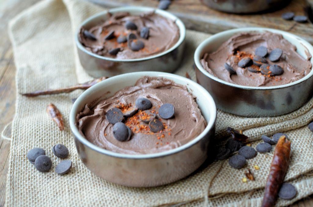 Chile-Infused Chocolate Mousse