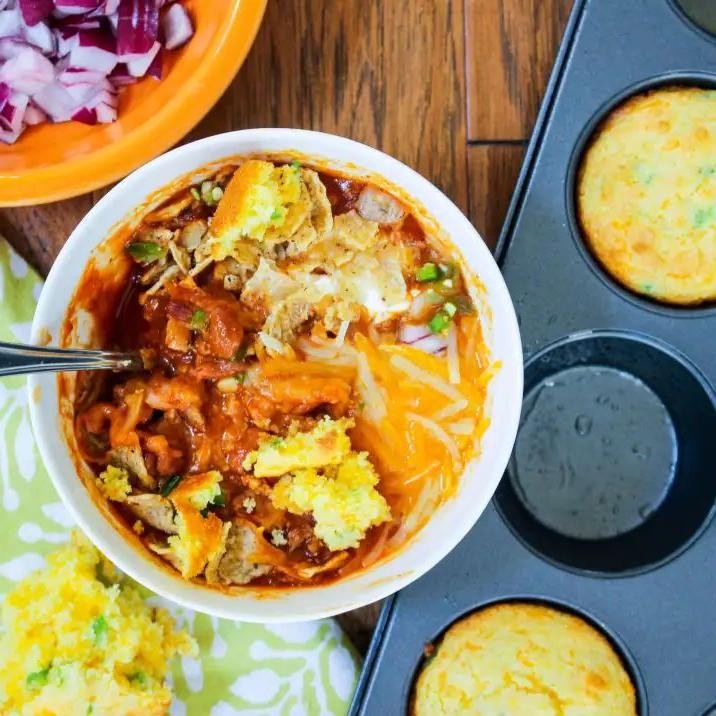 Chili Beer Cornbread with Jalapeños