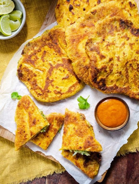 Chili Cheese Roti
