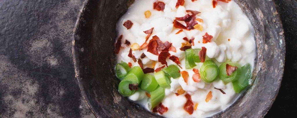 Chimichurri Cottage Cheese Dip