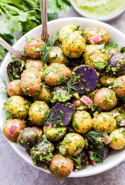 Chimichurri Potato Salad