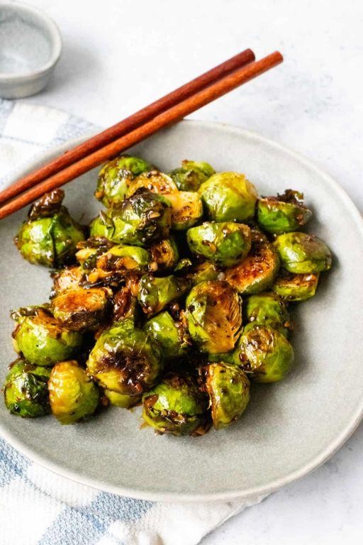 Chinese Black Vinegar Brussels Sprouts