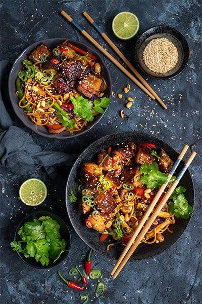 Chinese Honey Garlic Pork Bowl