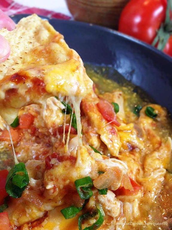 Chipotle Chicken Queso Flameado