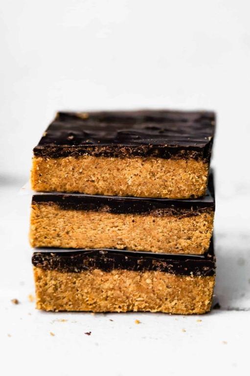 Chocolate Almond Flour Protein Bars