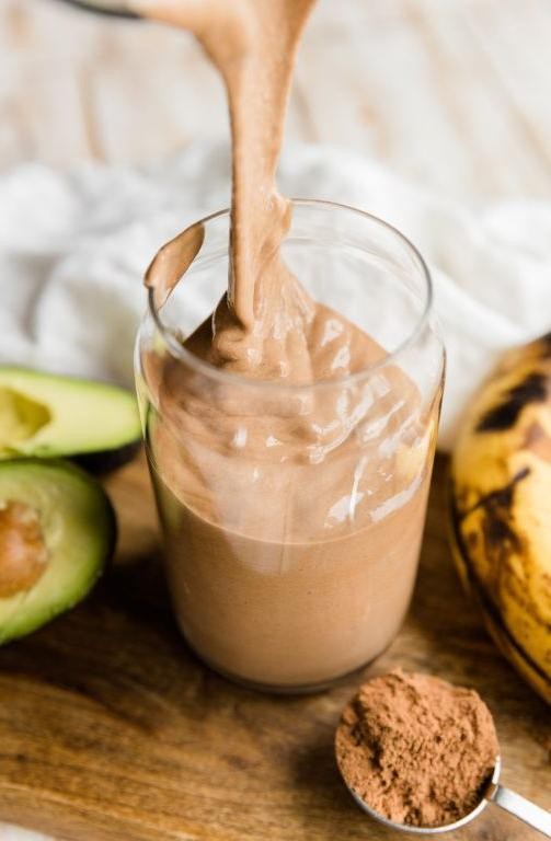 Chocolate Avocado Weight Gain Shake