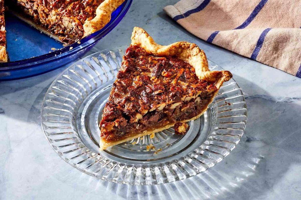 Chocolate Bourbon Pecan Pie