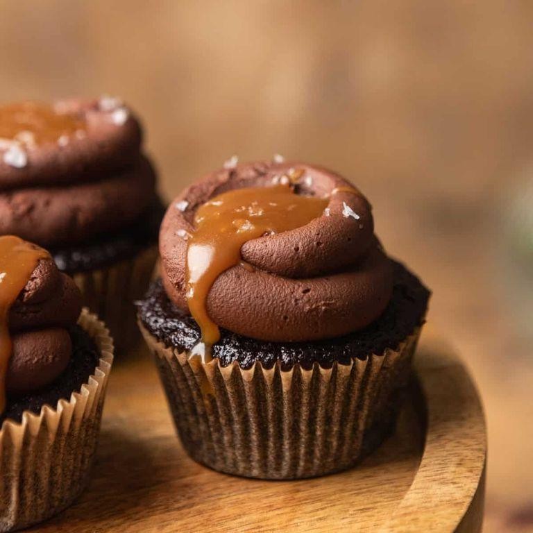 Chocolate Caramel Cupcakes